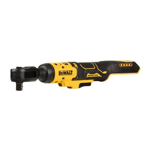 DeWALT ATOMIC DCF512B Brushless Compact Cordless Ratchet, 1/2 in Drive, 70 ft-lb Torque, 20 V, 14 in OAL