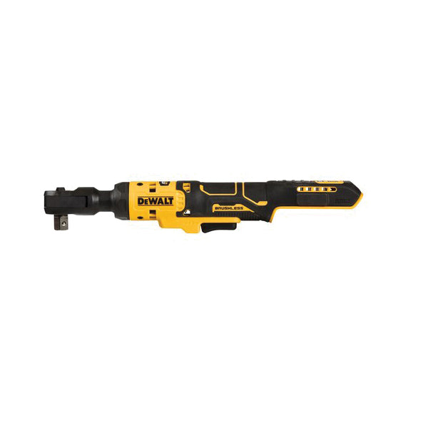 DeWALT ATOMIC DCF512B Brushless Compact Cordless Ratchet, 1/2 in Drive, 70 ft-lb Torque, 20 V, 14 in OAL