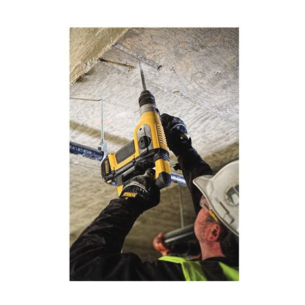 DeWALT D25416K Corded Rotary Hammer Kit, 1-1/8 in Keyless/SDS Plus Chuck, 4700 bpm, 820 rpm No-Load, 14.6 in OAL