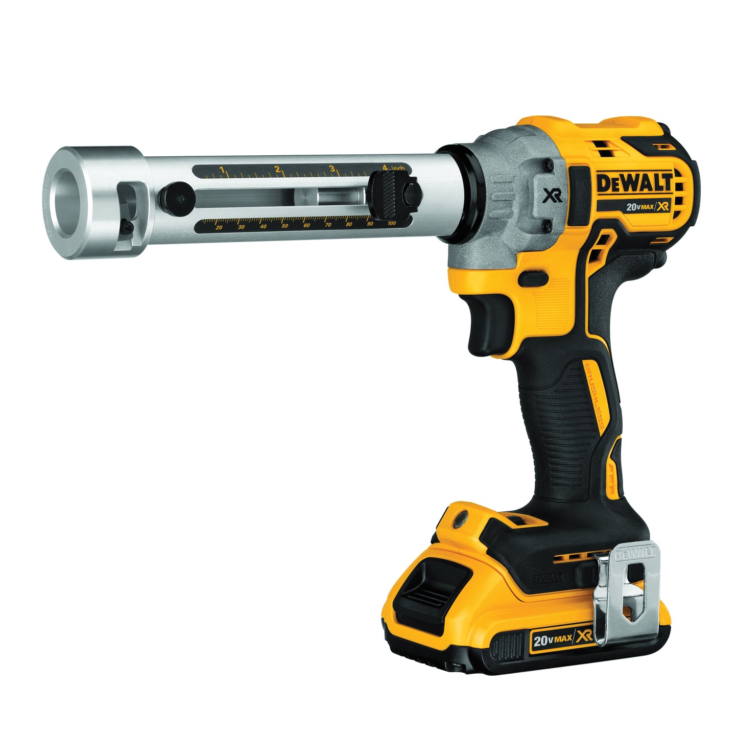 DeWALT® DCE151TD1 Cordless Cable Stripper Kit, 6 AWG to 750 kcmil Copper/Aluminum Cutting, 20 VDC, 2 Ah Lithium-Ion Battery
