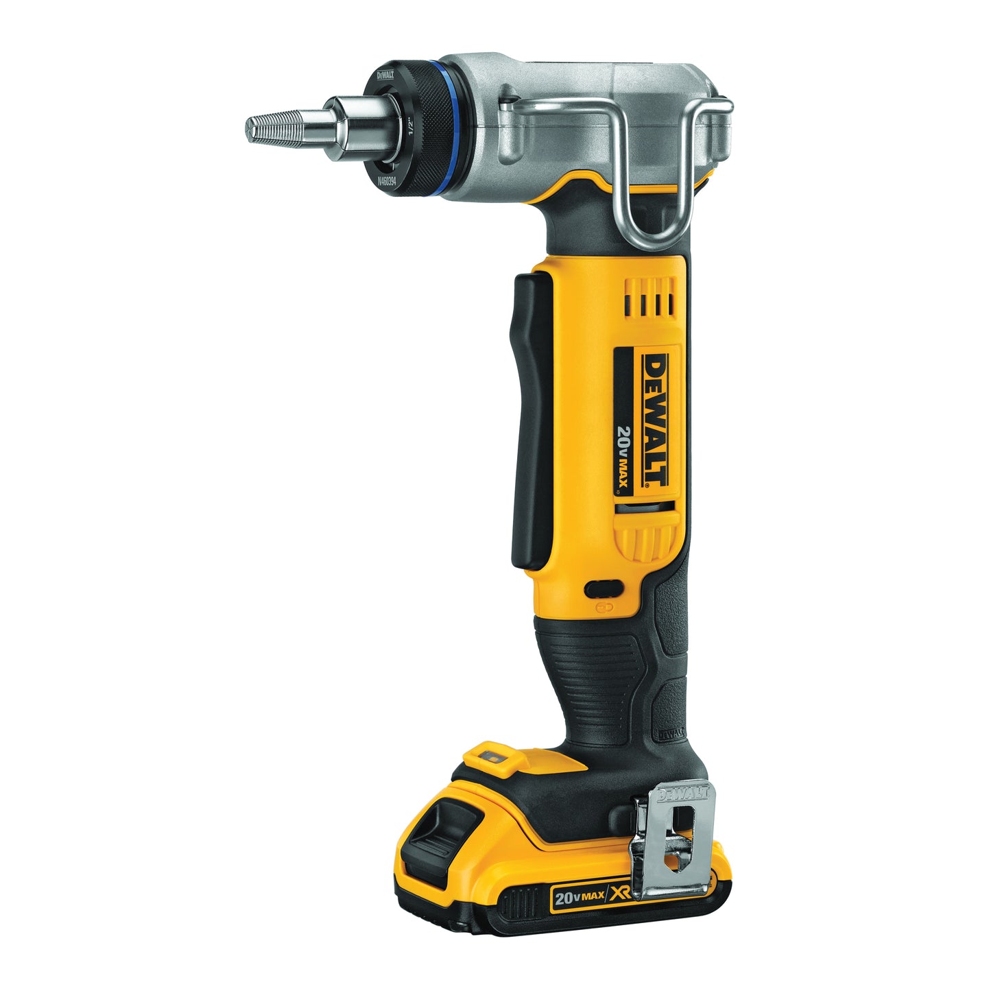 DeWALT® DCE400D2 Type A Cordless PEX Expander Kit, 3/8 to 1 in Tubing, 20 VDC, Lithium-Ion Battery