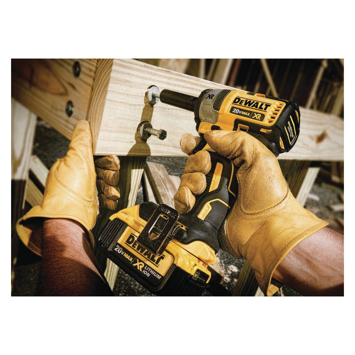 DeWALT® 20V MAX* MATRIX™ DCF890B Cordless Impact Wrench, 3/8 in Straight Drive, 2700 bpm, 150 ft-lb Torque, 20 V, 5-1/2 in OAL