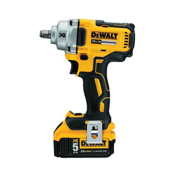 DeWALT 20V MAX* MATRIX DCF894HP2 Cordless Impact Wrench Kit With Hog Ring Anvil, 1/2 in Straight Drive, 1500 bpm, 330 ft-lb Torque, 20 VDC, 6.95 in OAL