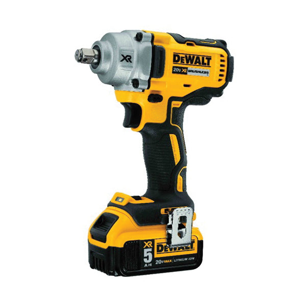 DeWALT 20V MAX* MATRIX DCF894HP2 Cordless Impact Wrench Kit With Hog Ring Anvil, 1/2 in Straight Drive, 1500 bpm, 330 ft-lb Torque, 20 VDC, 6.95 in OAL