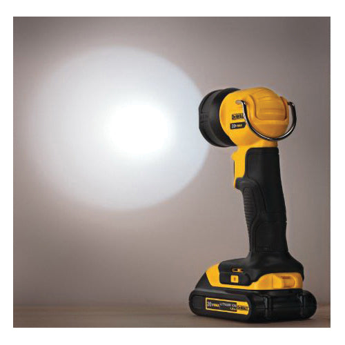 DeWALT® 20V MAX* DCL040 Cordless Rechargeable Work Light, 20 VDC, Lithium-Ion Battery