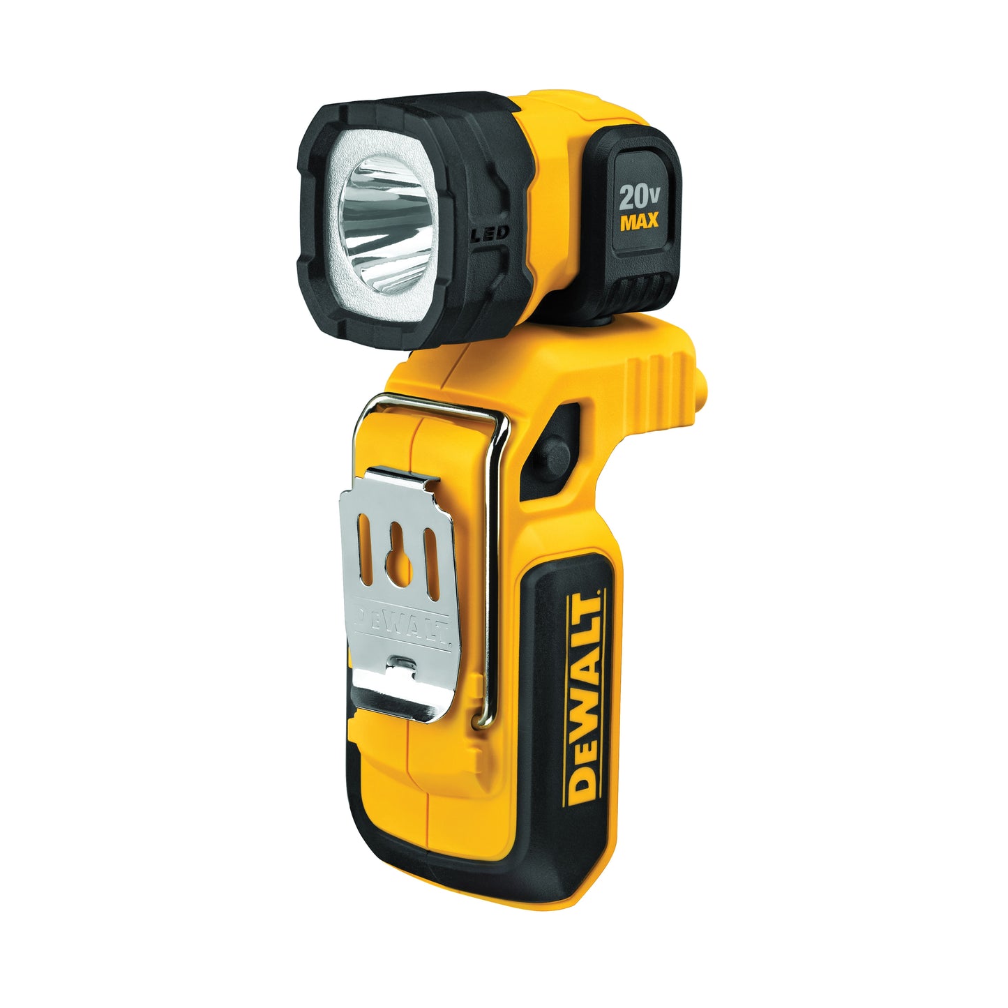 DeWALT® 20V MAX* MATRIX™ DCL044 Cordless Fixed Focus Portable Rechargeable Handheld Woklight, LED Lamp, 20 V, Lithium-Ion Battery, Tool Only