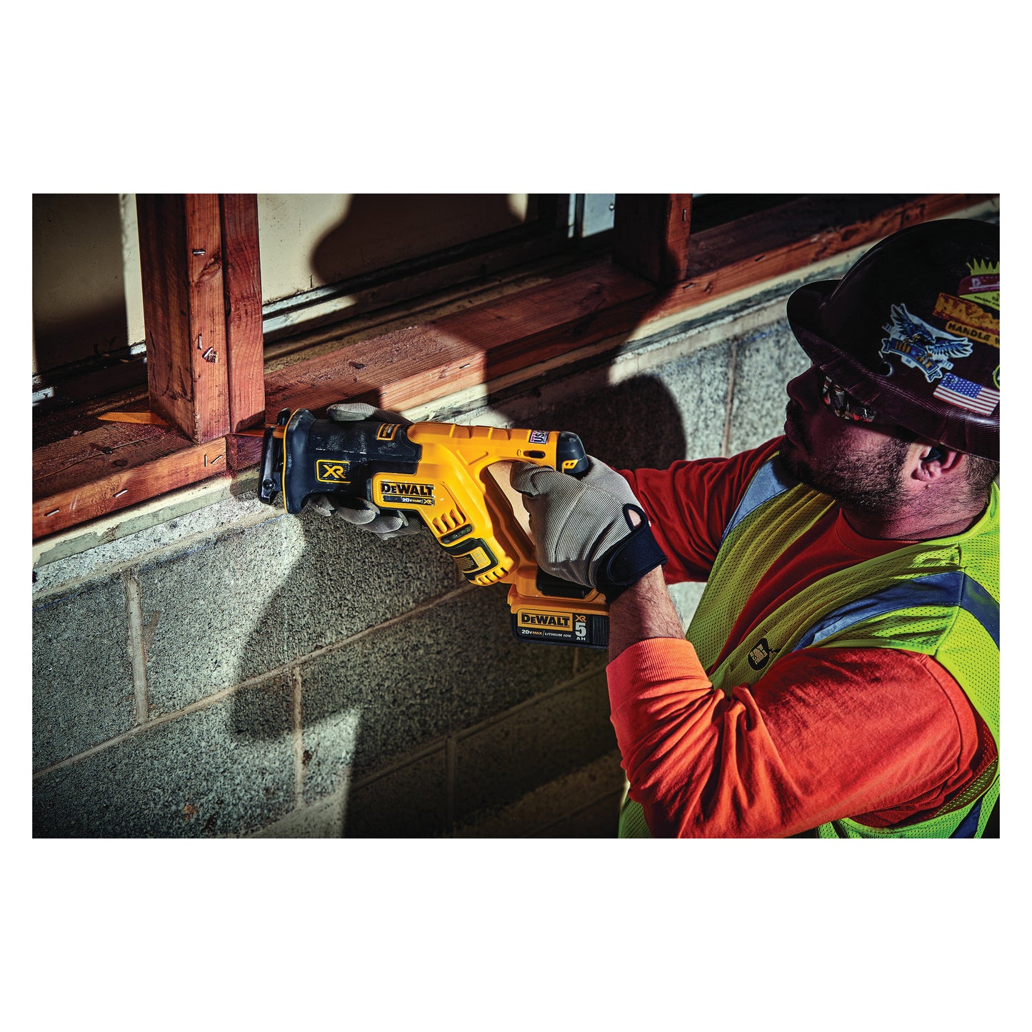 DeWALT 20V MAX* DCS367P1 XR Brushless Cordless Reciprocating Saw Kit, 1-1/8 in L Stroke, 0 to 2900 spm, Straight Cut, 20 V, 14-1/2 in OAL