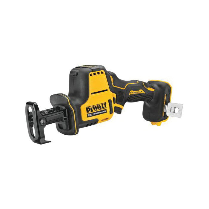 DeWALT DCS369B ATOMIC 1-Handed Brushless Cordless Reciprocating Saw, 5/8 in L Stroke, 0 to 2800 spm, 20 VDC, 12-1/2 in OAL, Straight Stroke