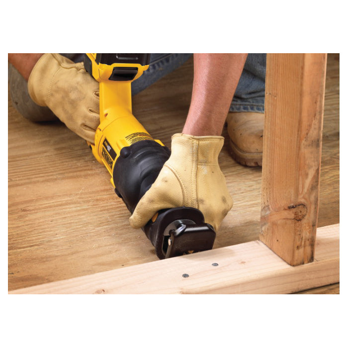 DeWALT® DCS380B Cordless Compact Reciprocating Saw, 1-1/8 in L Stroke, 0 to 3000 spm, Flush Cut, 20 VDC, 18 in OAL, Orbital Stroke