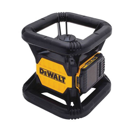 DeWALT 20V MAX* MATRIX DW074LR Self-Leveling Rotary Laser, 1500 ft Measuring, +/-1/8 in at 100 ft Accuracy, +/-5 deg Auto Leveling, 2 Beams, Lithium-Ion Battery