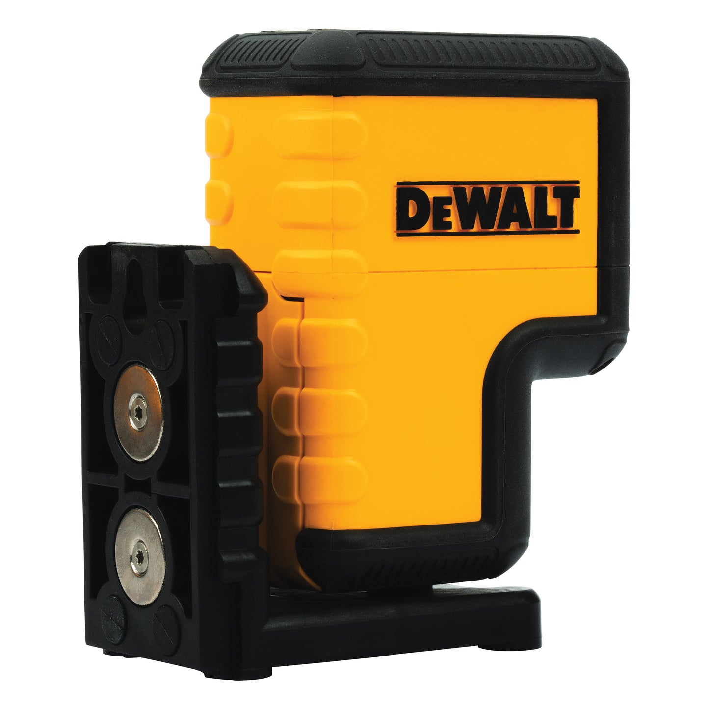 DeWALT® DW08302CG 3-Spot Self-Leveling Point Laser Level Kit, 120 ft Measuring, 1/4 in at 100 ft Accuracy, 1.5 VDC AA Alkaline Battery, Plastic Housing