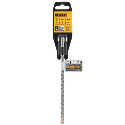 DeWALT DW5427B25 Hammer Drill Bit, 3/8 in Drill Bit, 25/64 in SDS-Plus Shank, 4 in D Cutting, Carbide Cutting Edge, 16 in OAL