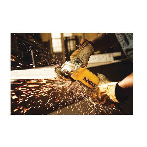 DeWALT® DWE43144N High Performance Angle Grinder, 6 in Dia Wheel, 5/8-11 Arbor/Shank, 120 VAC, Paddle Switch