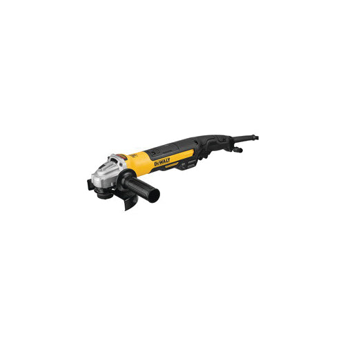 DeWALT DWE43265N Brushless Corded Small Angle Grinder With Kickback Brake and No Lock-On, 6 in Dia Wheel, 5/8-11 Arbor/Shank, 120 VAC, Black/Yellow, No Lock Trigger Switch