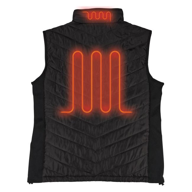 Ergodyne 6495 N-Ferno Rechargeable Heated Vest with Battery Power Bank