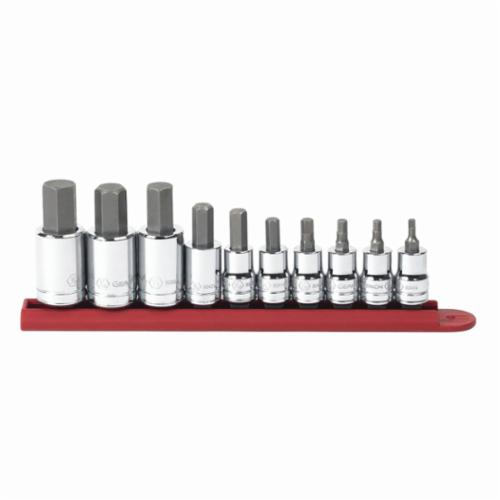 GEARWRENCH® 80579 Professional Bit Socket Set 1/8 to 5/8 in Hex