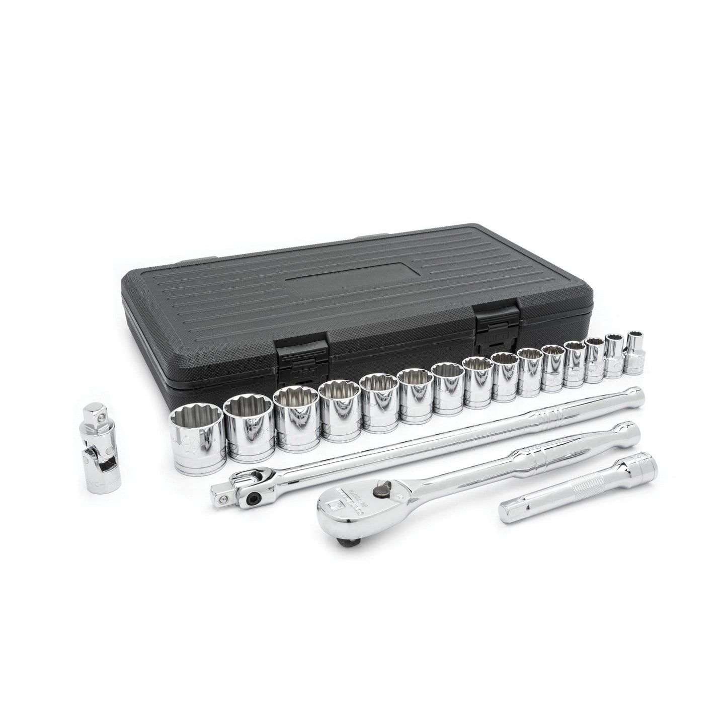 GEARWRENCH® 80792 Imperial Standard Mechanic's Tool Set Blow Molded Case Tool Storage