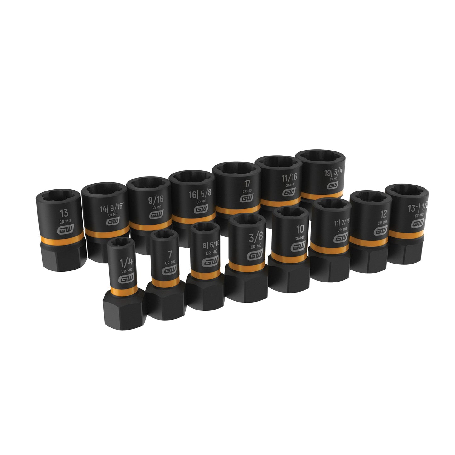 GEARWRENCH® 84783 Standard Length Extraction Socket Set 1/4 in