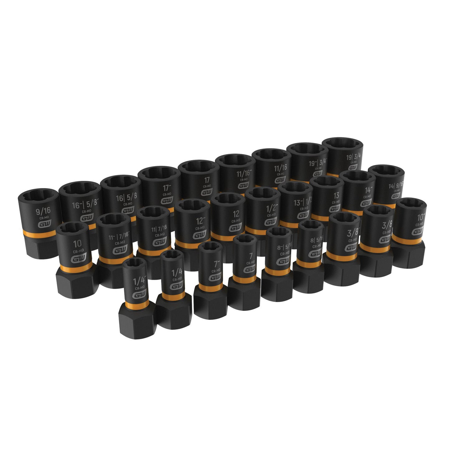 GEARWRENCH® 84784 Standard Length Extraction Socket Set 1/4 in