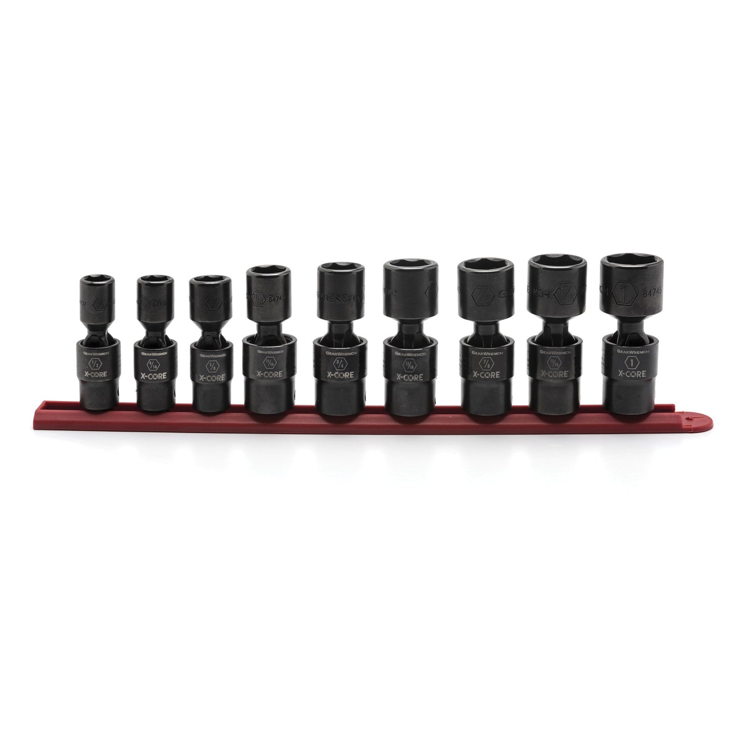 GEARWRENCH® X-Core™ 84978 Pinless Standard Length Universal Socket Set ASME Specified