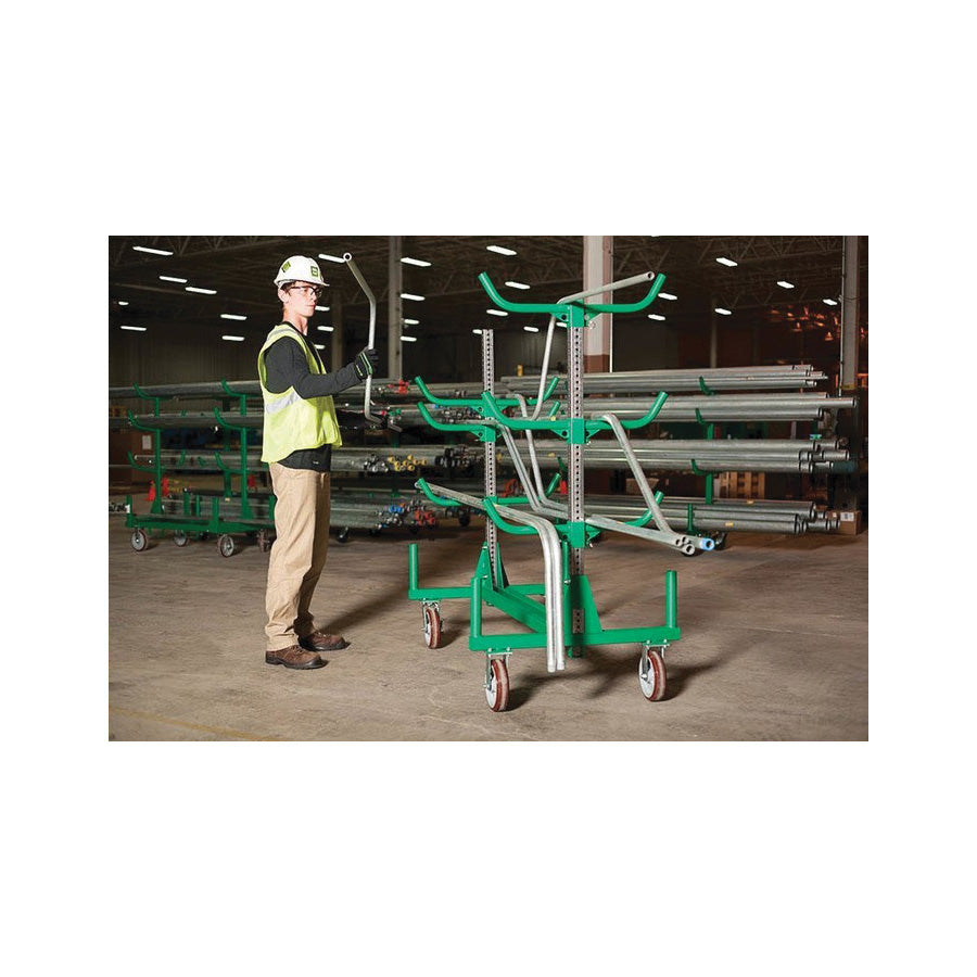Greenlee® 553 Bent Conduit Cart Assembly 56 in in L x 34 in in W x 63-1/2 in H