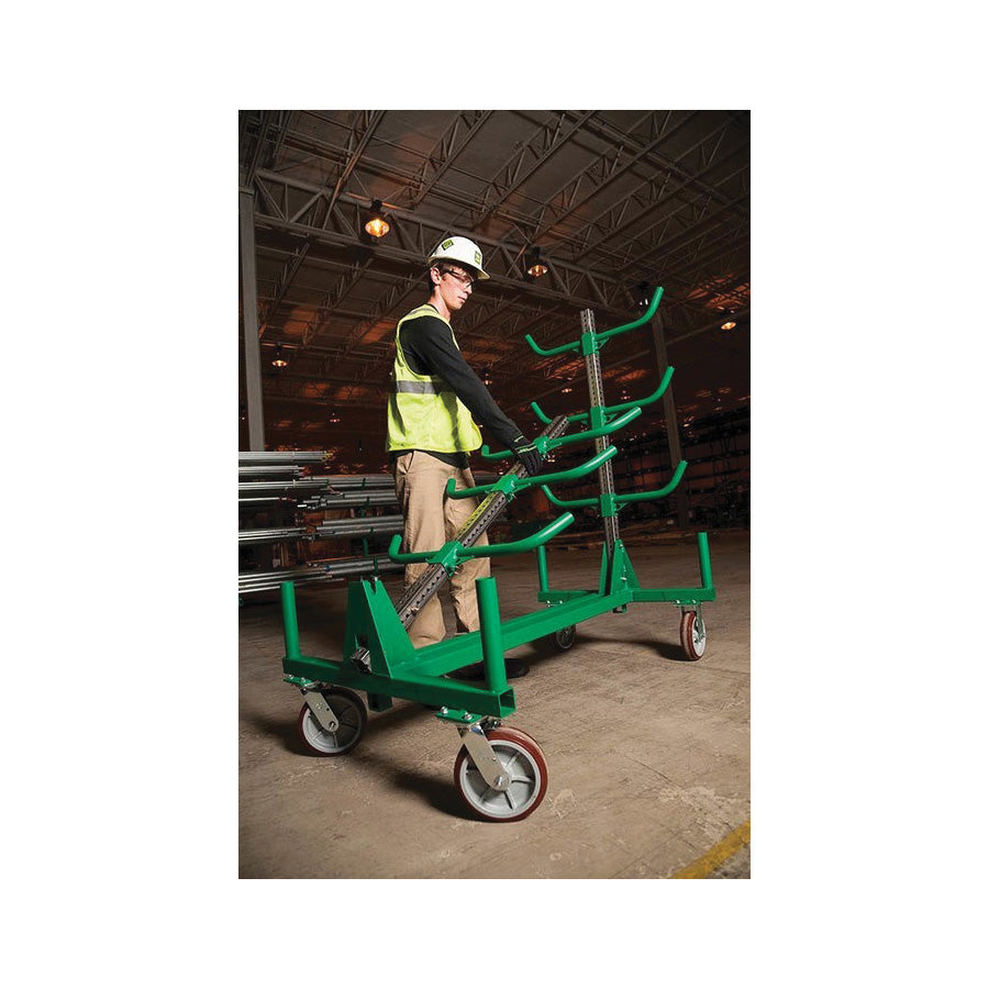 Greenlee® 553 Bent Conduit Cart Assembly 56 in in L x 34 in in W x 63-1/2 in H
