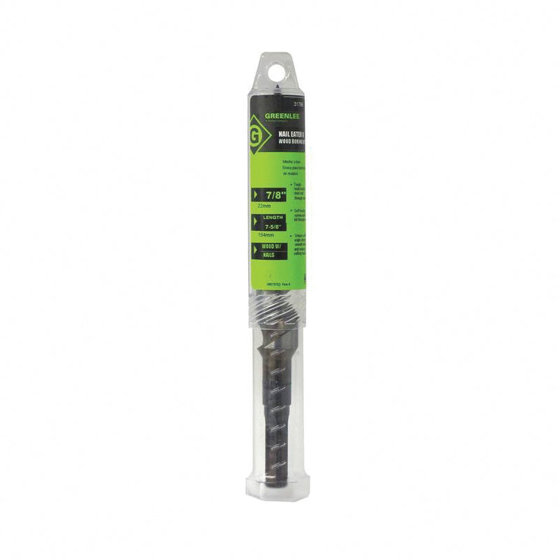 Greenlee® Nail Eater® 62PTS-7/8 Extreme Short Drill Bit 7/8 in Dia