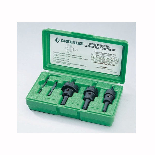 Greenlee® 635 Hole Cutter Kit 5 Pieces