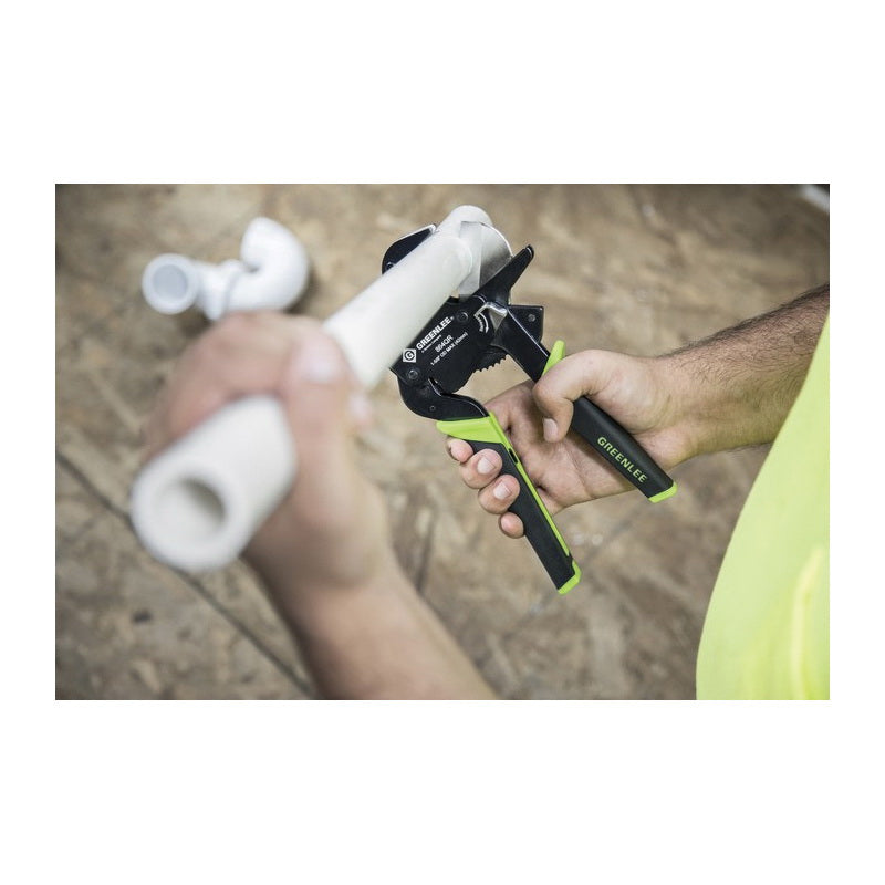 Greenlee® 864QR Quick Release Ratcheting PVC Cutter