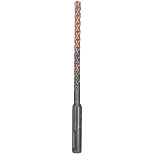 DeWALT® HIGH IMPACT CARBIDE™ DW5517B25 Hammer Drill Bit, 1/4 in Drill Bit, 25/64 in SDS-Plus® Shank, 4 in D Cutting, Solid Carbide Cutting Edge, 6 in OAL