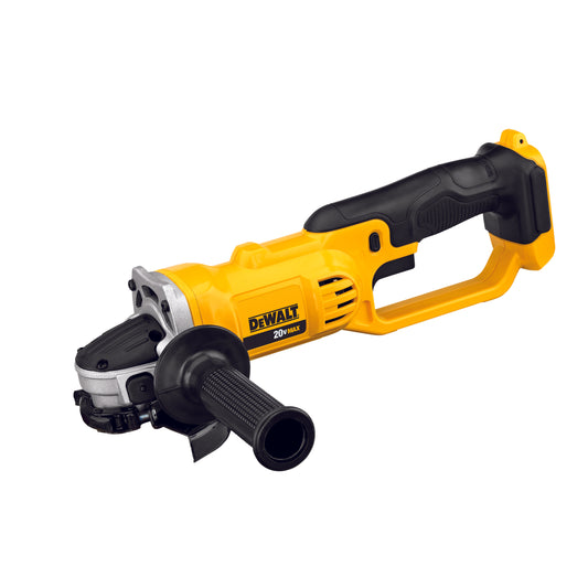 DeWALT® DCG412B Small Cordless Angle Grinder, 4-1/2 in Dia Wheel, 5/8 in Arbor/Shank, 20 V, Lithium-Ion Battery, Trigger Switch