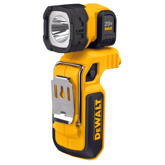 DeWALT® 20V MAX* MATRIX™ DCL044 Cordless Fixed Focus Portable Rechargeable Handheld Woklight, LED Lamp, 20 V, Lithium-Ion Battery, Tool Only