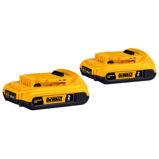 DeWALT® DCB203-2 MAX Compact Battery Pack, 2 Ah Lithium-Ion Battery
