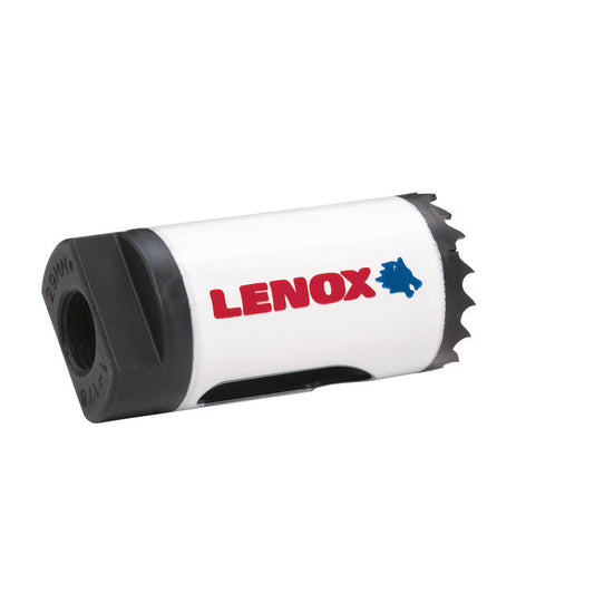 Lenox SPEED SLOT 3001818L Hole Saw With T2 Technology With T2 Technology, 1-1/8 in Dia, 1-7/8 in D Cutting, Bi-Metal Cutting Edge, 1/2 in Arbor