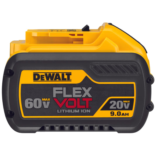 DeWALT® FlexVolt® DCB609 Premium Battery Pack, 9 Ah Lithium-Ion Battery, 20/60 VDC Charge, For Use With MAX 20/60/120 VDC