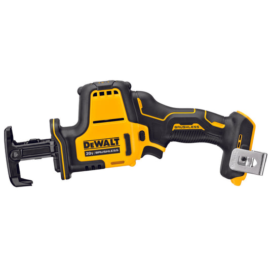 DeWALT DCS369B ATOMIC 1-Handed Brushless Cordless Reciprocating Saw, 5/8 in L Stroke, 0 to 2800 spm, 20 VDC, 12-1/2 in OAL, Straight Stroke