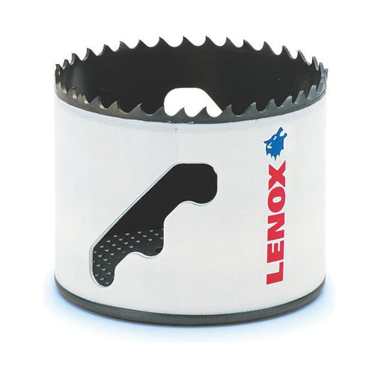 Lenox SPEED SLOT 3004040L Hole Saw With T2 Technology With T2 Technology, 2-1/2 in Dia, 1-7/8 in D Cutting, Bi-Metal Cutting Edge, 5/8 in Arbor