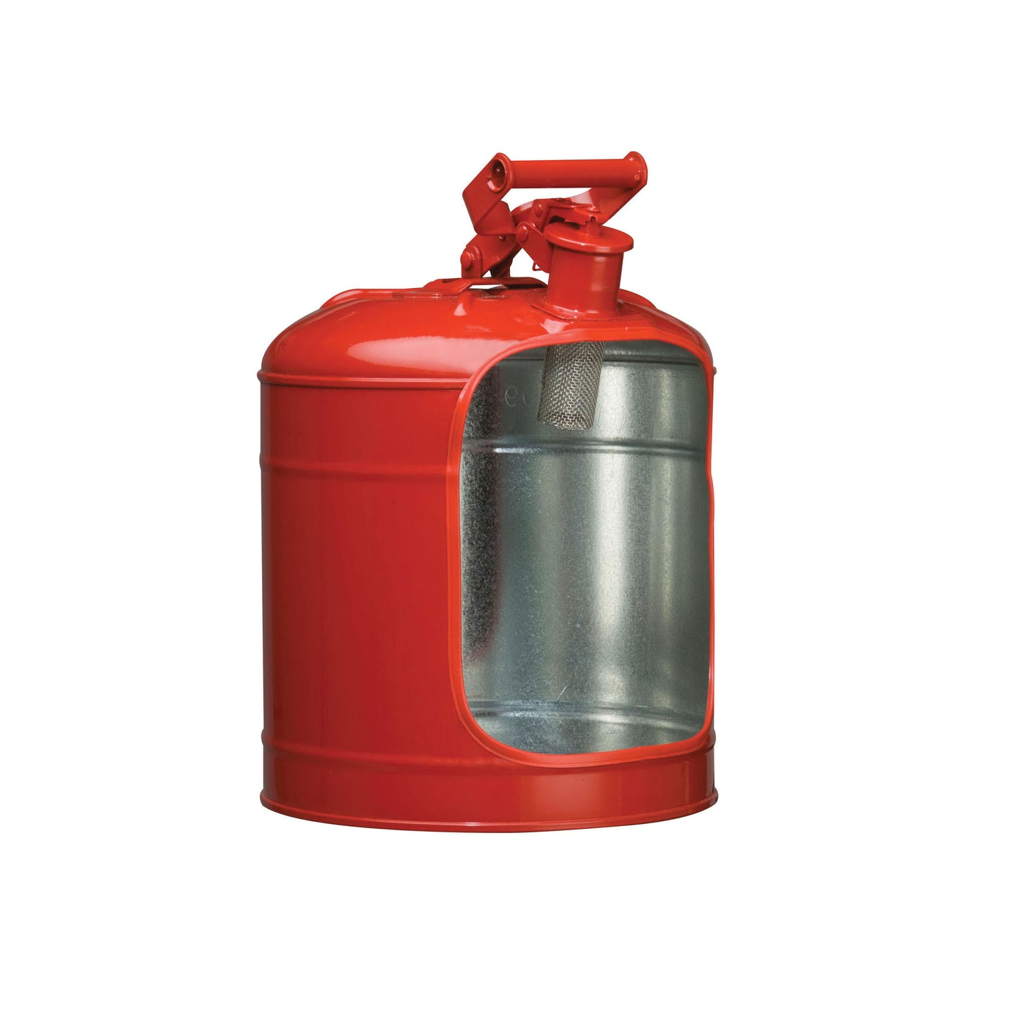 Justrite® 7150100 Type I Safety Can With Swinging Handle and Stainless Steel Flame Arrester 5 gal Capacity