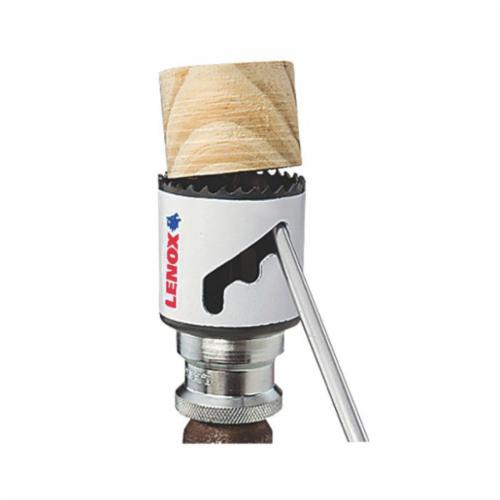 Lenox SPEED SLOT 3002828L Hole Saw With T2 Technology With T2 Technology, 1-3/4 in Dia, 1-7/8 in D Cutting, Bi-Metal Cutting Edge, 5/8 in Arbor