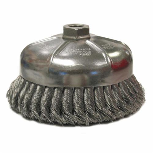 Weiler 12866 Single Row Cup Brush  6 in Dia Brush