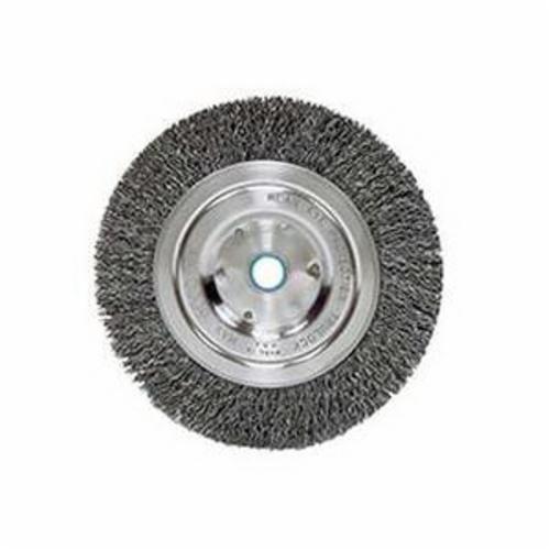 WEILER Vortec Pro 36200 Narrow Face Wheel Brush 6 in Dia Brush