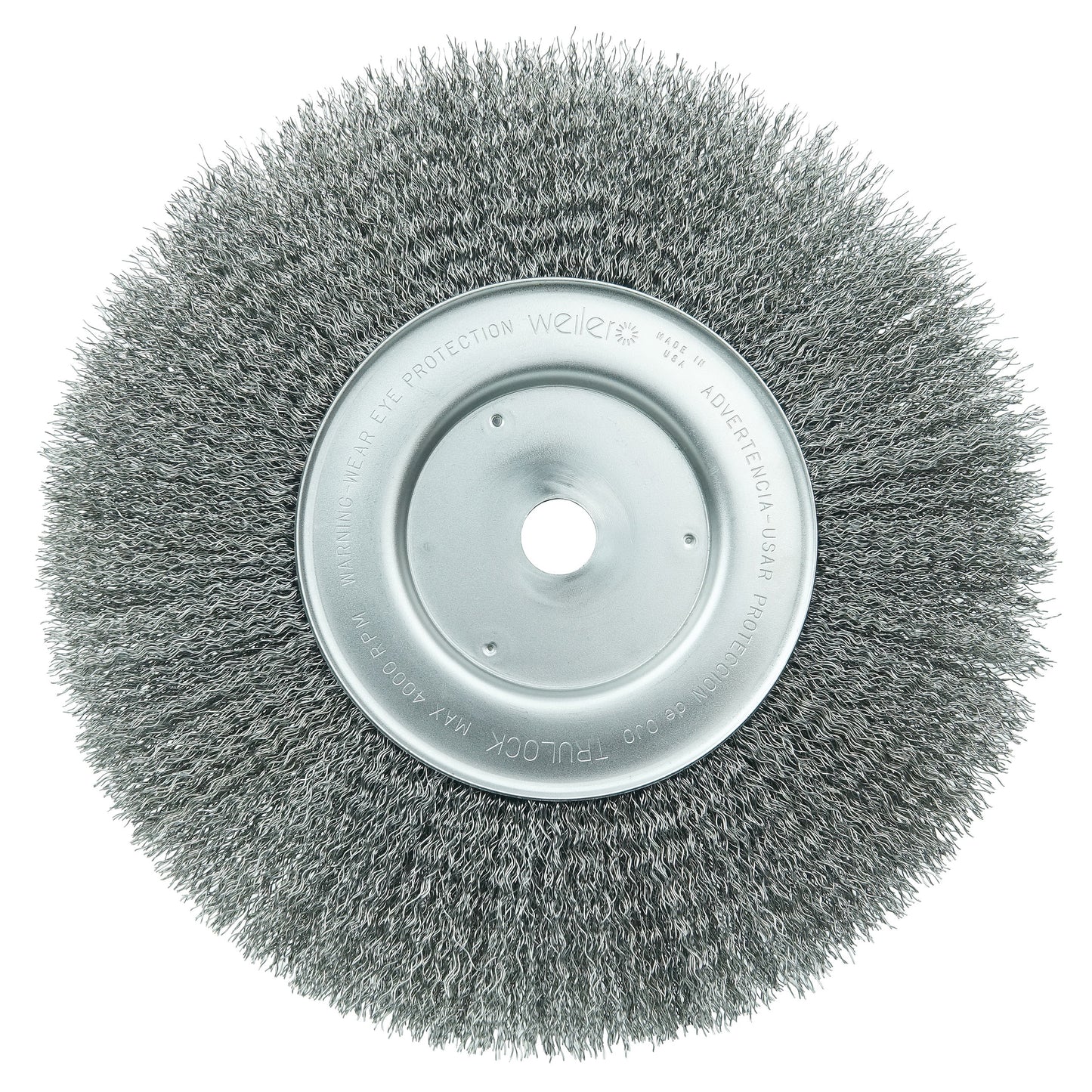 Weiler 01258 Narrow Face Wheel Brush 10 in Dia Brush
