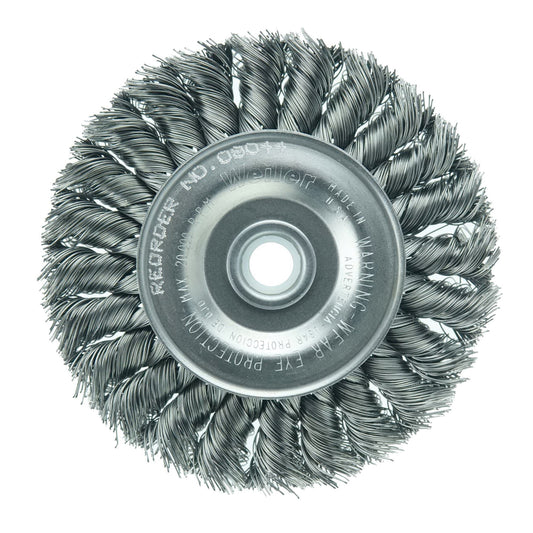 Weiler 08044 Wheel Brush  4 in Dia Brush