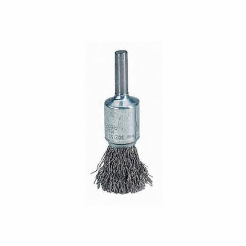Weiler 10001 Stem Mount End Brush  1/2 in Dia Brush