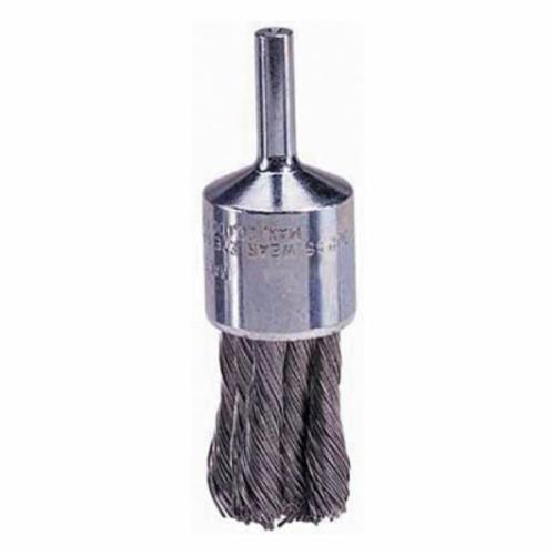 Weiler 10026 Stem Mount End Brush  3/4 in Dia Brush