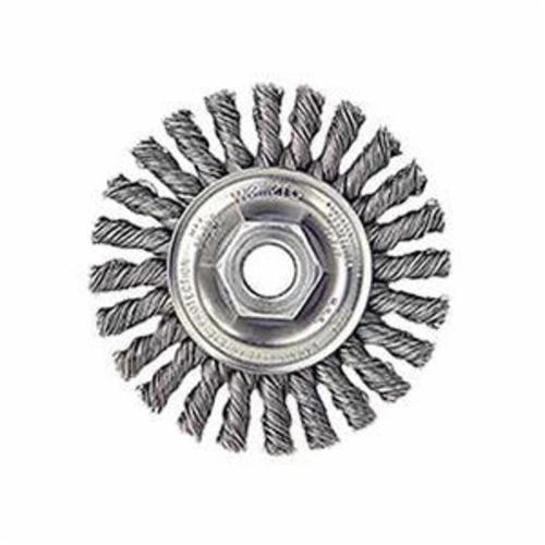 Weiler 13266 Wheel Brush With Nut  4 in Dia Brush