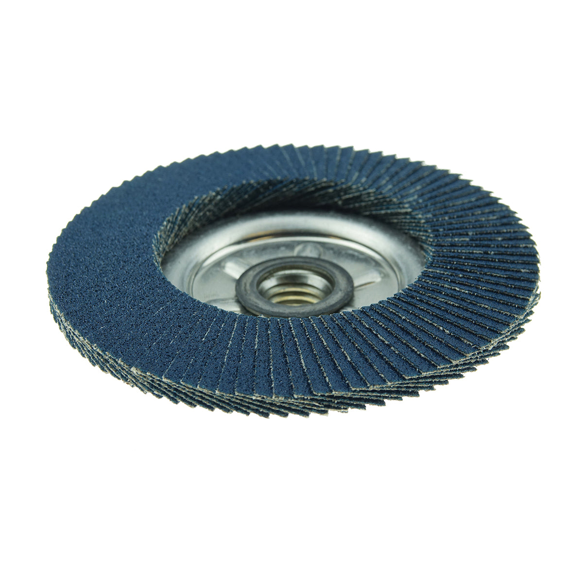 WEILER Tiger 50519 Long Life Standard Density Abrasive Flap Disc 4-1/2 in Dia Disc