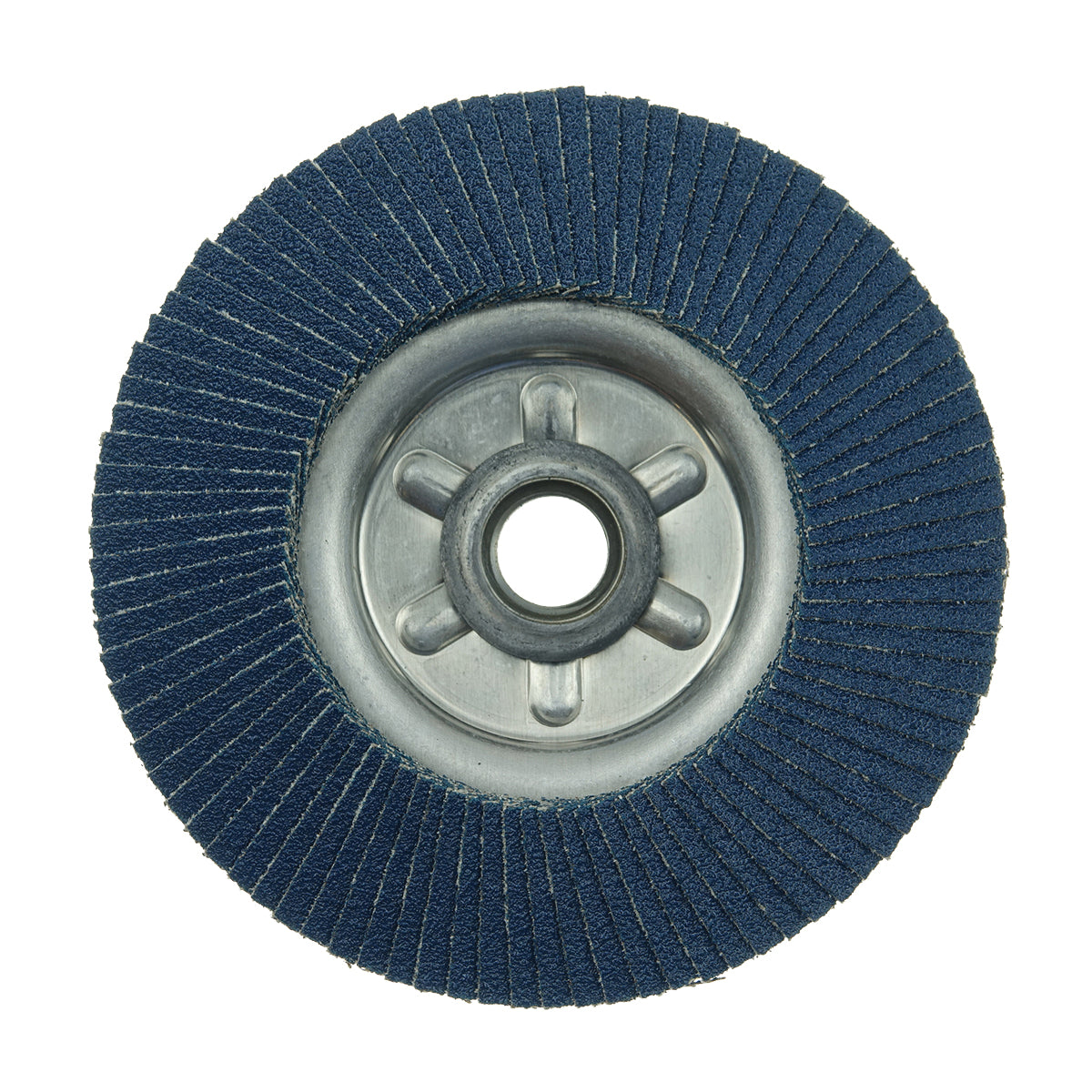 WEILER Tiger 50519 Long Life Standard Density Abrasive Flap Disc 4-1/2 in Dia Disc