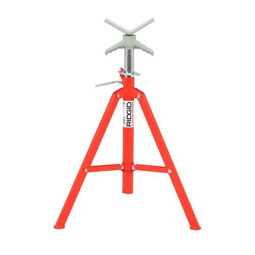 RIDGID 56662 Model No. VJ-99 V Head High Pipe Stand / 12-inch Pipe Stand