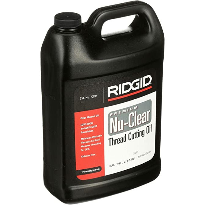 RIDGID 10883 Oiler with 1 Gallon Nu-Clear Thread Cutting Oil